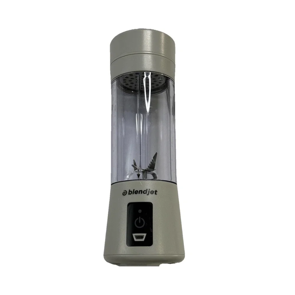 BlendJet 1 The Original Portable Blender Cool Gray Cordless USB Rechargeable NIB